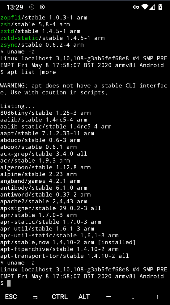 Comment utiliser la ligne de commande Linux sur Android avec Termux, android